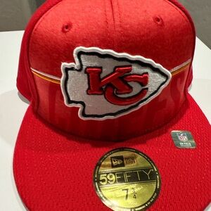 New Era Red Kansas City Chiefs 59FIFTY Cap